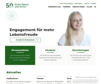 EKH-Deutschland.de(Engagement für mehr Lebensfreude › Evangelische Kranken) Screenshot