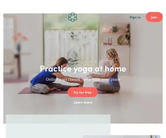Ekhartyoga.com(Online yoga classes and programs) Screenshot