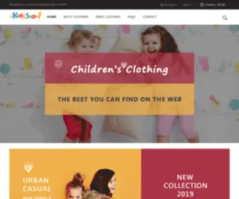 Ekidshow.com(Designer Children's Clothing Online Shop) Screenshot