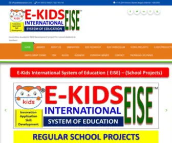 Ekidssolution.com(Innovative Academic Skill Development project for school students & teachers) Screenshot