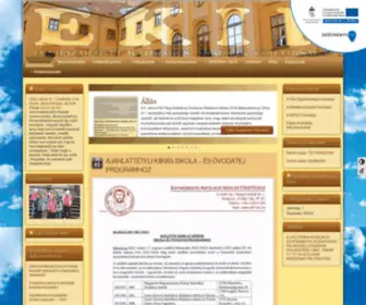 Ekif-VAC.hu(Egyházmegyei Katolikus Iskolák Főhatósága) Screenshot