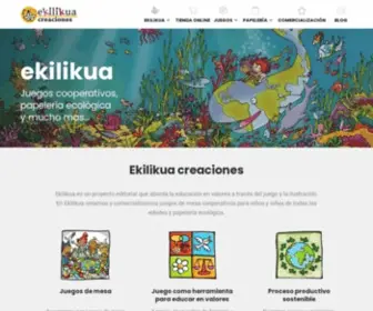 Ekilikua.com(Ekilikua creacciones) Screenshot