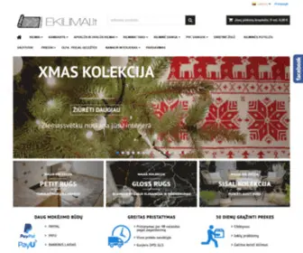 Ekilimai.lt(Iuolaikiniai kilimai kiekvienam) Screenshot