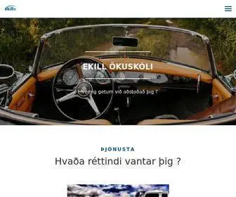 Ekill.is(Ekill Ökuskóli) Screenshot