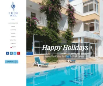 Ekinhotel.com(Ekin Hotel Marmaris) Screenshot