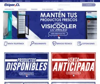 Ekipar.cl(Equipamiento completo para tu Negocio) Screenshot