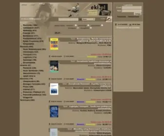 Eki.pl(Ekonomiczna Ksiegarnia Internetowa) Screenshot