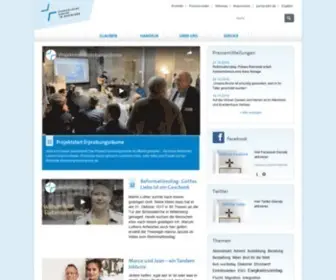 Ekir.de(Die besten Seiten der evangelischen Kirche im Rheinland) Screenshot
