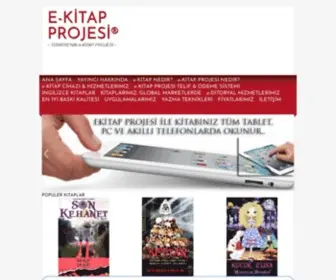 Ekitaprojesi.com(E-KİTAP PROJESİ®) Screenshot