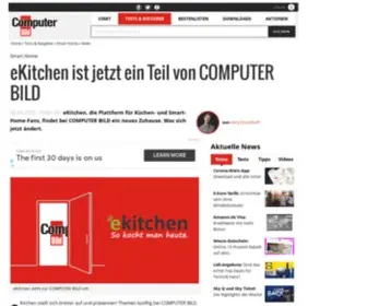 Ekitchen.de(EKitchen ist jetzt Teil von COMPUTER BILD) Screenshot