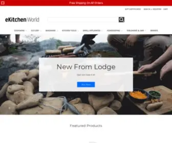 EkitchenWorld.com(All-Clad Cookware, Wusthof Knives, J.A) Screenshot