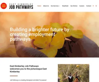 EKJP.org.au(East Kimberley Job Pathways) Screenshot