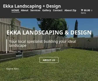 Ekkalandscaping.com(Ekka Landscaping) Screenshot