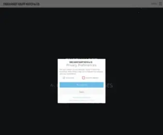 Ekkco.de(ENGELHARDT KAUPP KIEFER & Co) Screenshot