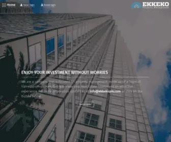 Ekkekopropertymanagement.com(Ekkekopropertymanagement) Screenshot