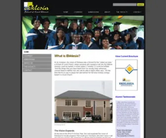 Ekklesiaschool.org(School of Local Church) Screenshot