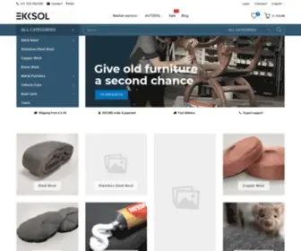 Ekksol.com(Steel wool) Screenshot