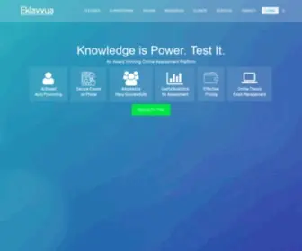 Eklavvya.in(Online Examination System) Screenshot