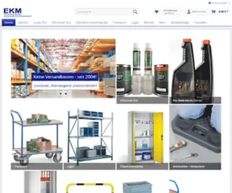 EKM-Consulting.de(EKM Lager) Screenshot