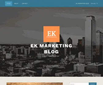 Ekmarketingblog.com(By Ericka Koehler) Screenshot