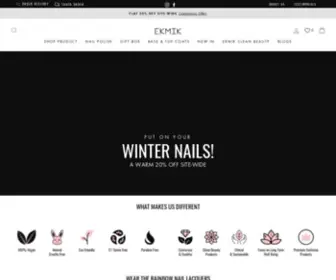 Ekmik.com(Buy Nail Polish and Makeup Online) Screenshot