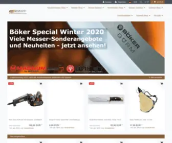 Eknives.de(Messer, Taschenmesser, Kochmesser) Screenshot