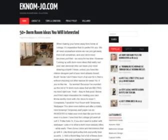 Eknom-JO.com(Eknom JO) Screenshot