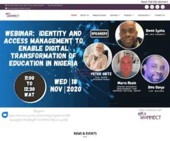 Eko-Konnect.org.ng(Research and Education Networking) Screenshot