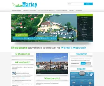 Eko-Mazurymariny.pl(Strona główna) Screenshot