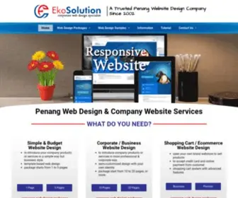 Eko-Solution.com(Penang Web Design Company) Screenshot