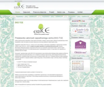 Eko-Tce.eu(EKO TCE) Screenshot