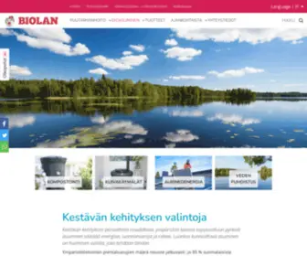 Ekoasuminen.fi(Biolan Ekoasuminen) Screenshot