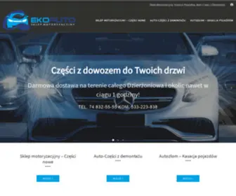 Ekoauto-Czesci.pl(EKO AUTO) Screenshot