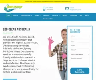 Ekoclean.com.au(Ekoclean) Screenshot