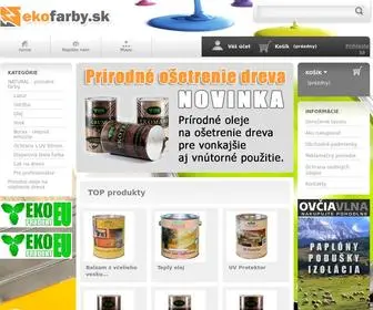 Ekofarby.sk(Shop) Screenshot