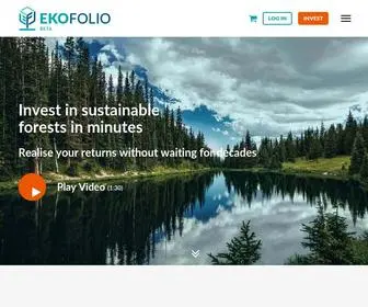 Ekofolio.com(Home) Screenshot