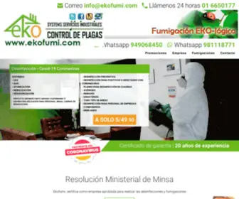 Ekofumi.com(EKO Control de Plagas) Screenshot