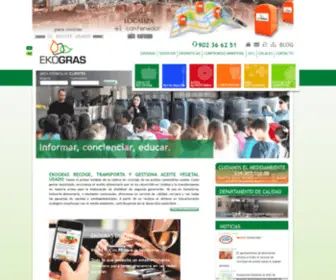 Ekogras.es(Ekogras, Recogida de aceite usado) Screenshot