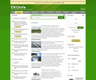 Ekoinfo.pl(Rodowiska w praktyce) Screenshot