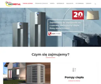 Ekoinstal.gda.pl(Instalacje grzewcze i sanitarne) Screenshot