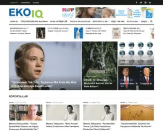 Ekoiq.com(Türkiye'nin İlk Yeşil İş ve Yaşam Dergisi) Screenshot