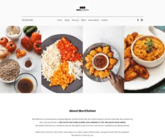 Ekokitchensf.online(Nigerian Food San Francisco) Screenshot