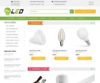Ekoled.sk(Lacné LED žiarovky) Screenshot
