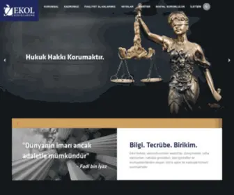 Ekolhukuk.com(Ekol Hukuk) Screenshot