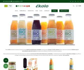 Ekolo.es(ékolo Productos ecológicos de Navarra) Screenshot