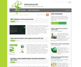 Ekologija.hr(News) Screenshot