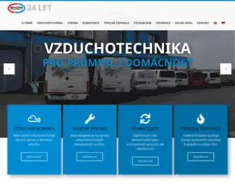 Ekom-VZT.cz(EKOM Vzduchotechnika s.r.o) Screenshot