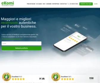 Ekomi.it(The Feedback Company) Screenshot