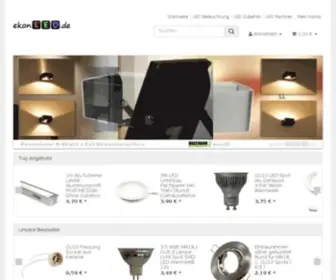 Ekonled.de(Online günstige LED kaufen) Screenshot