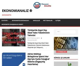 Ekonomianaliz.com(Ekonomi Analiz ®) Screenshot